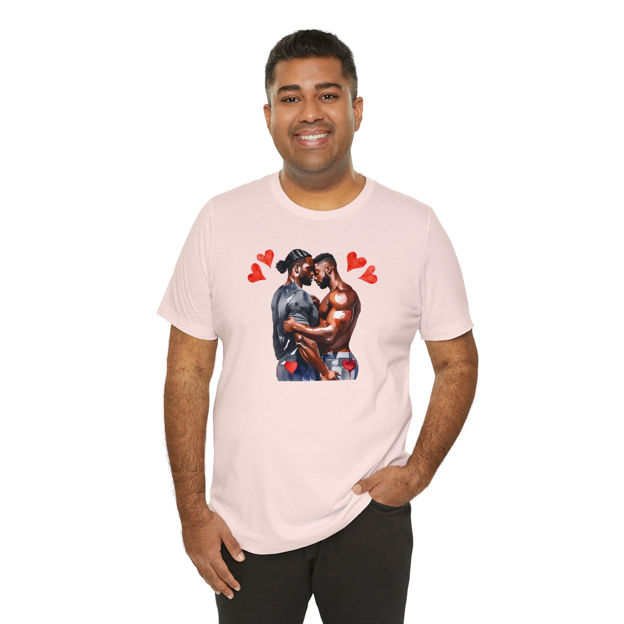 Gay Valentines: "Embrace in Love" Tee - T-Shirt - Twisted Jezebel