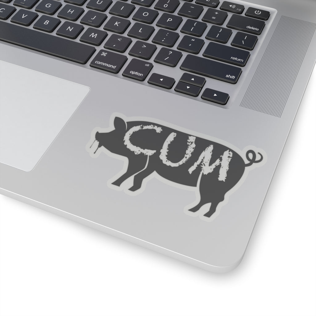 Cum Pig Kiss-Cut Stickers - Kiss-Cut Stickers - Twisted Jezebel