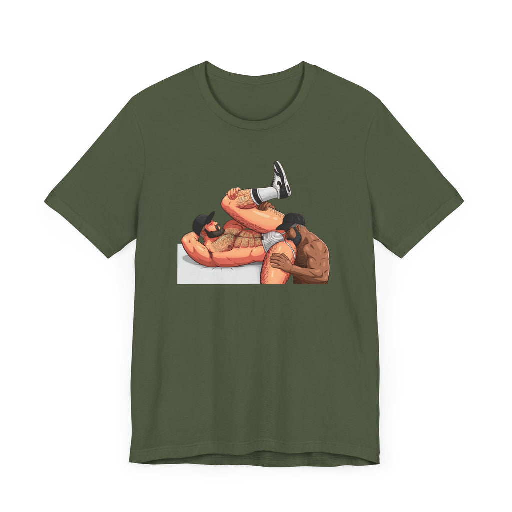 Men Rimming Tee: Biracial II Edition