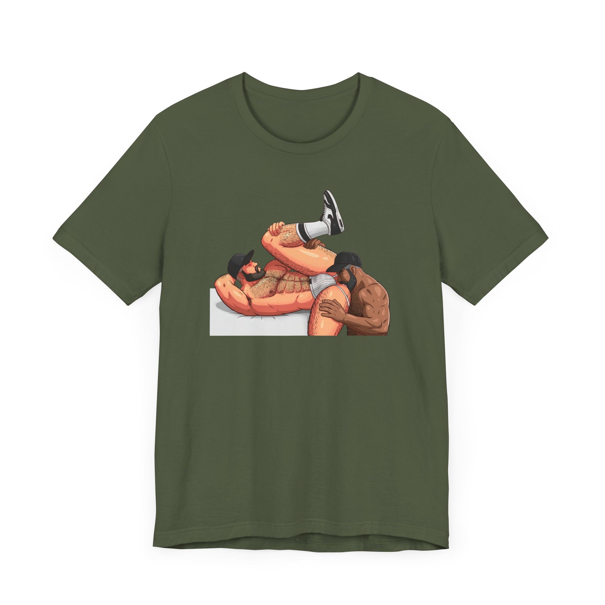 Men Rimming Tee: Biracial II Edition