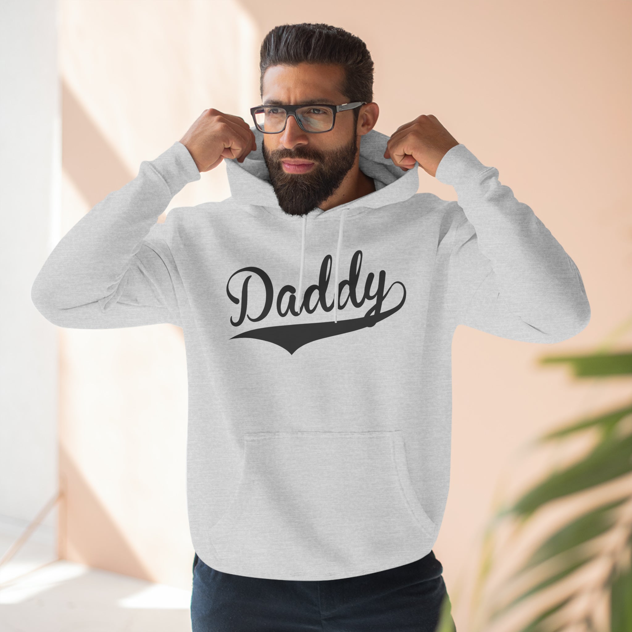 Daddy Three-Panel Fleece Hoodie - Hoodie - Twisted Jezebel