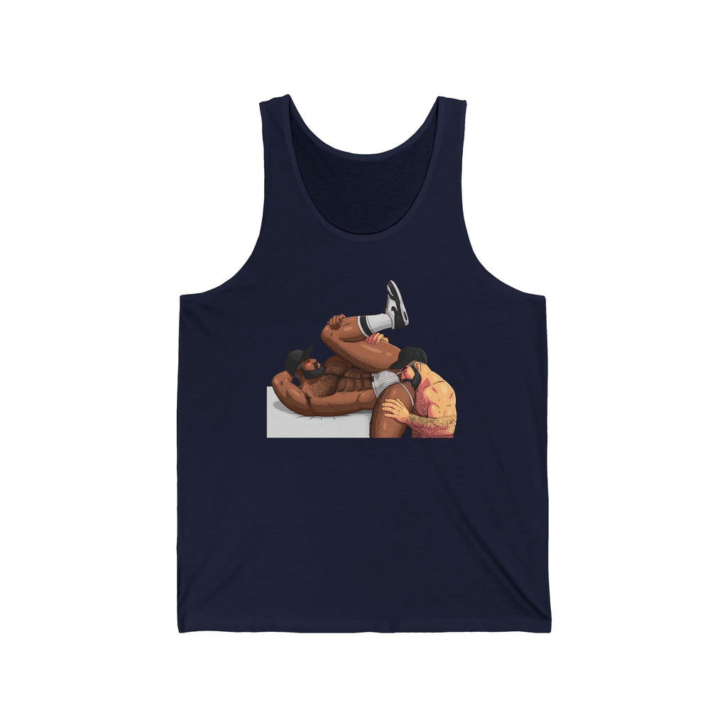Men Rimming Tank: Biracial I Edition