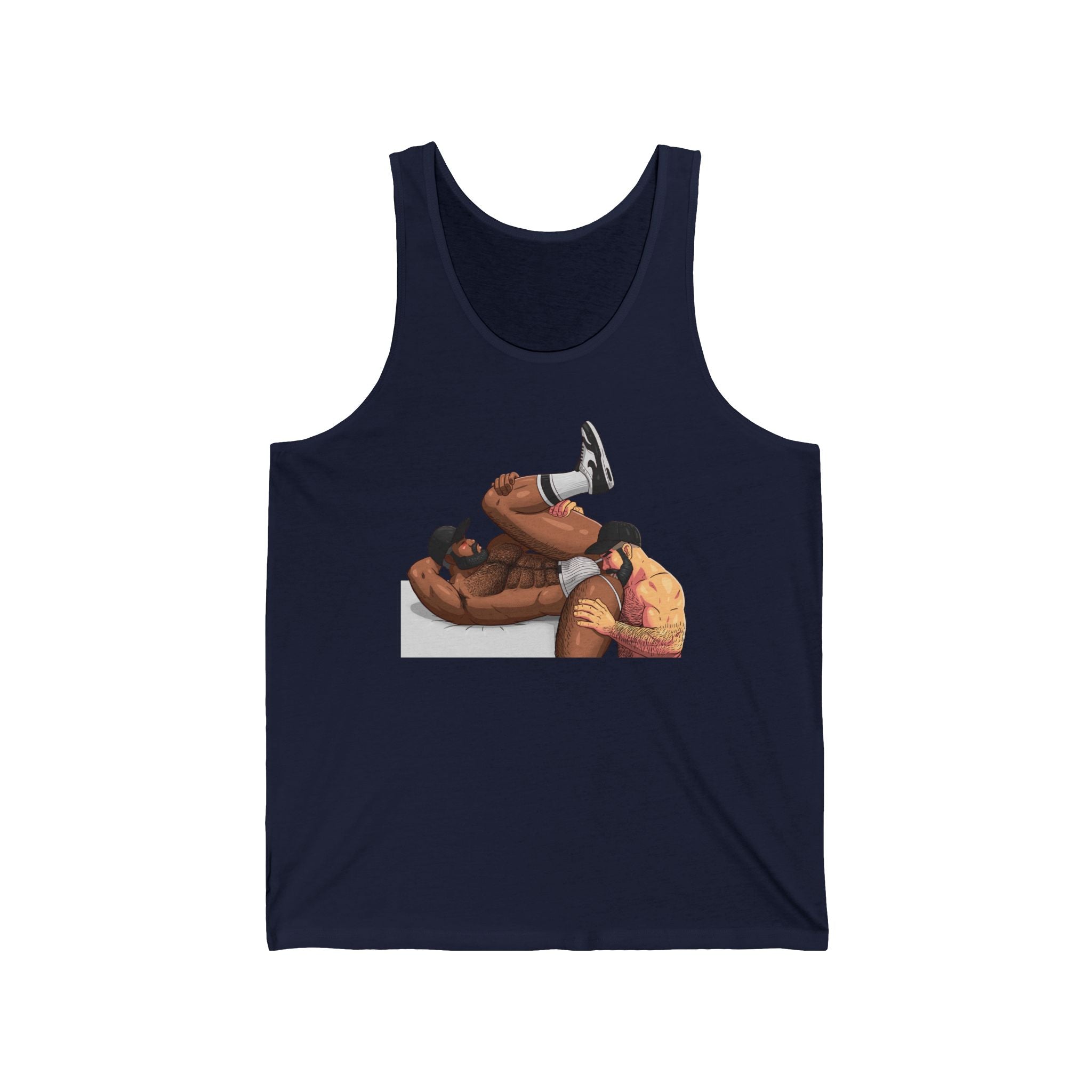 Men Rimming Tank: Biracial I Edition