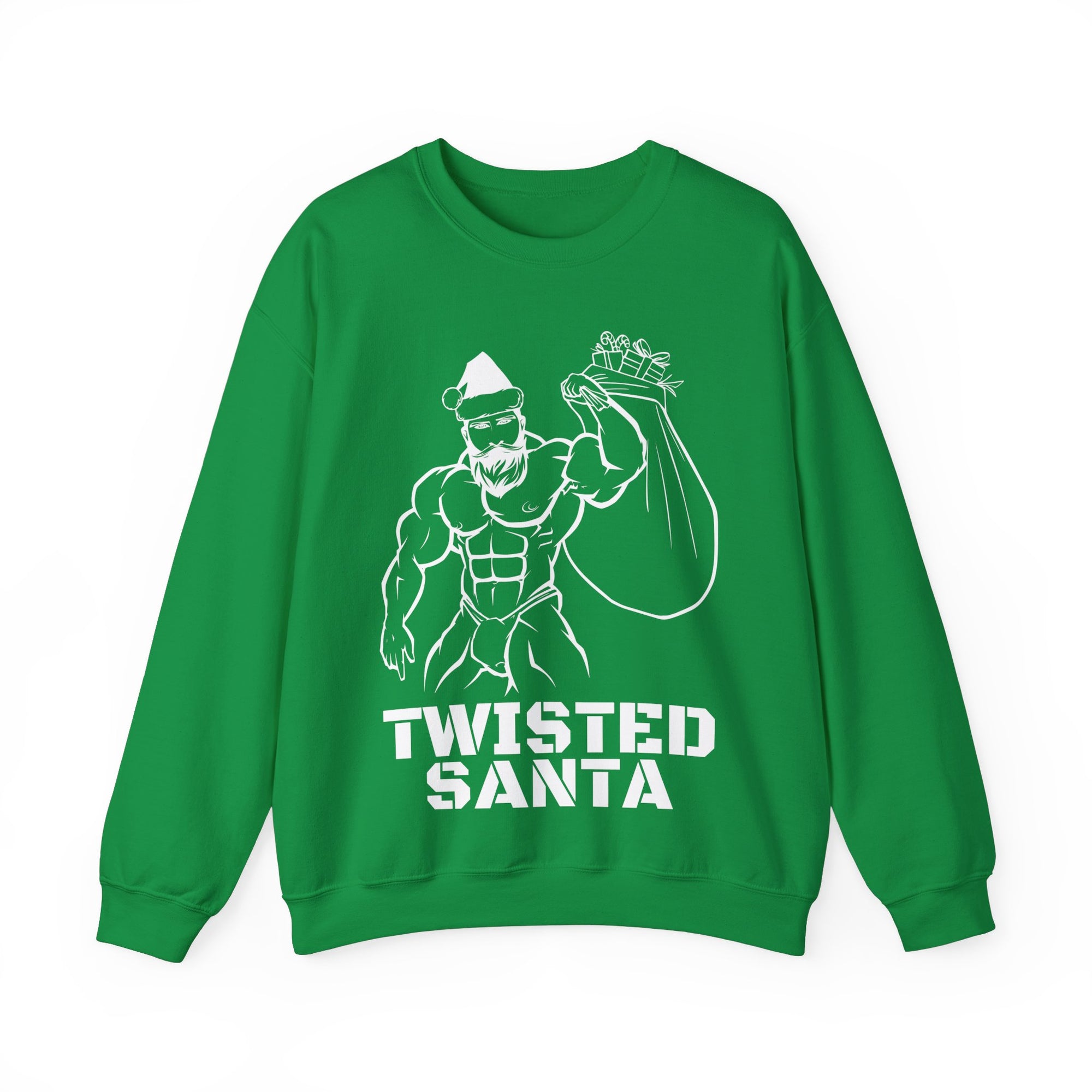 Twisted Santa Gildan Pullover