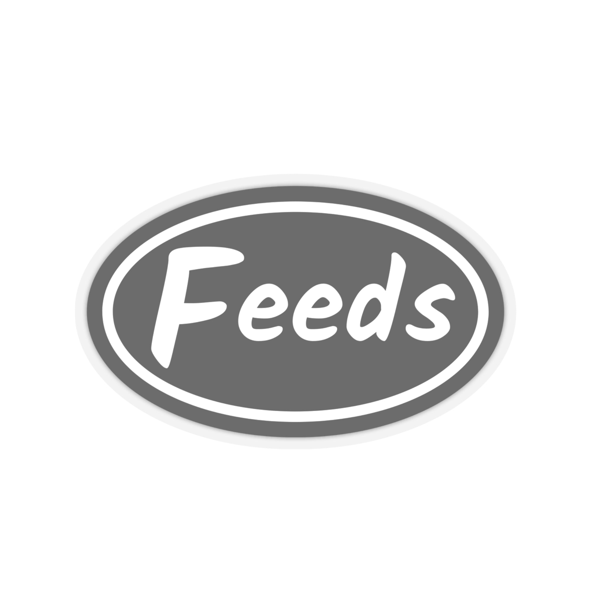 Feed Kiss-Cut Stickers - Kiss-Cut Stickers - Twisted Jezebel