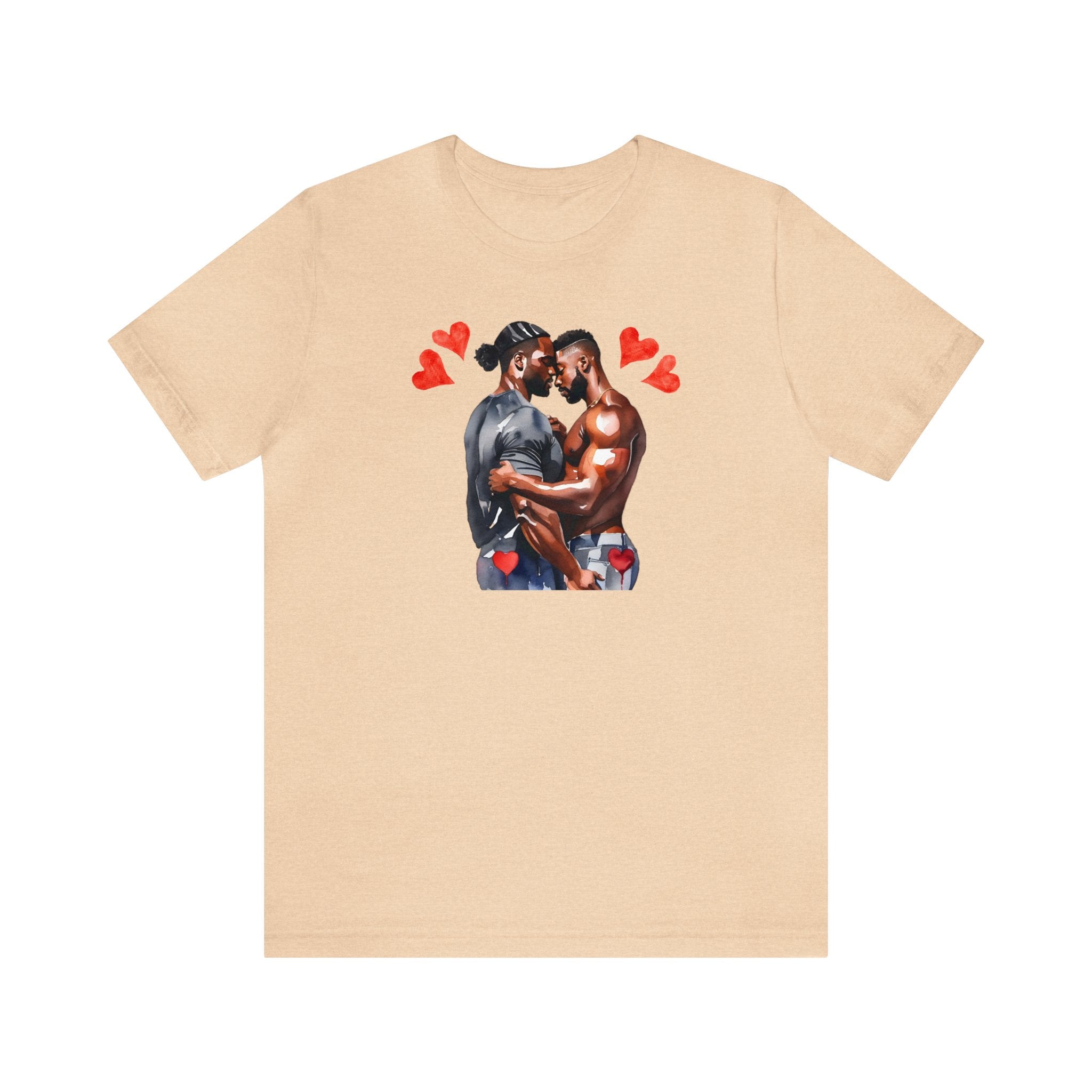 Gay Valentines: "Embrace in Love" Tee - T-Shirt - Twisted Jezebel