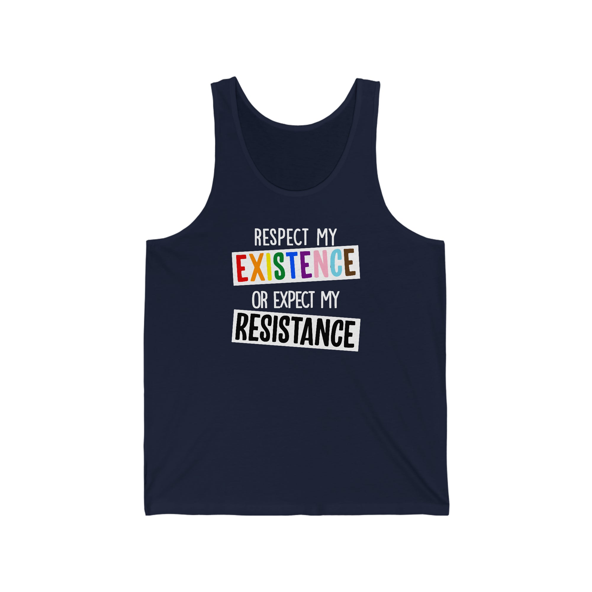 Respect My Existence Tank - Tank - Twisted Jezebel