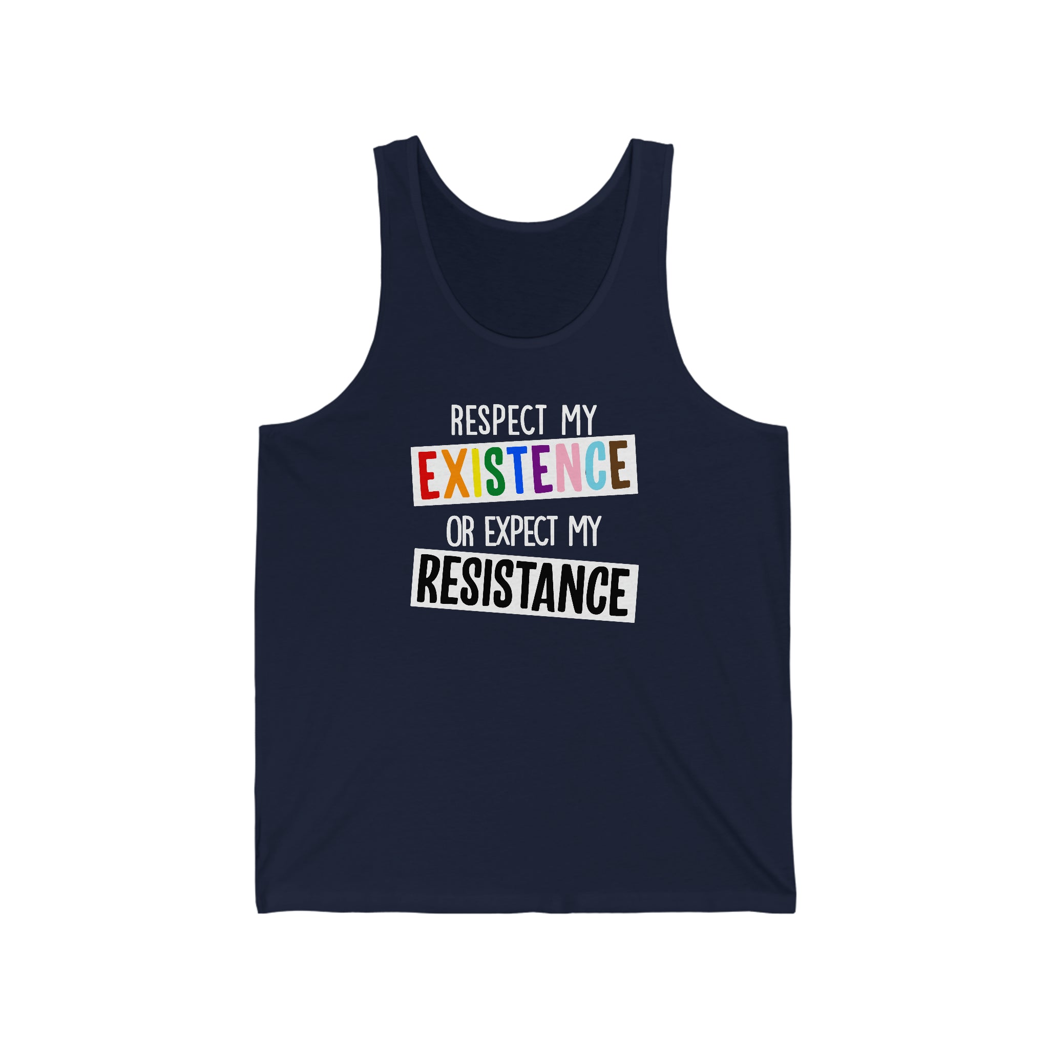 Respect My Existence Tank - Tank - Twisted Jezebel