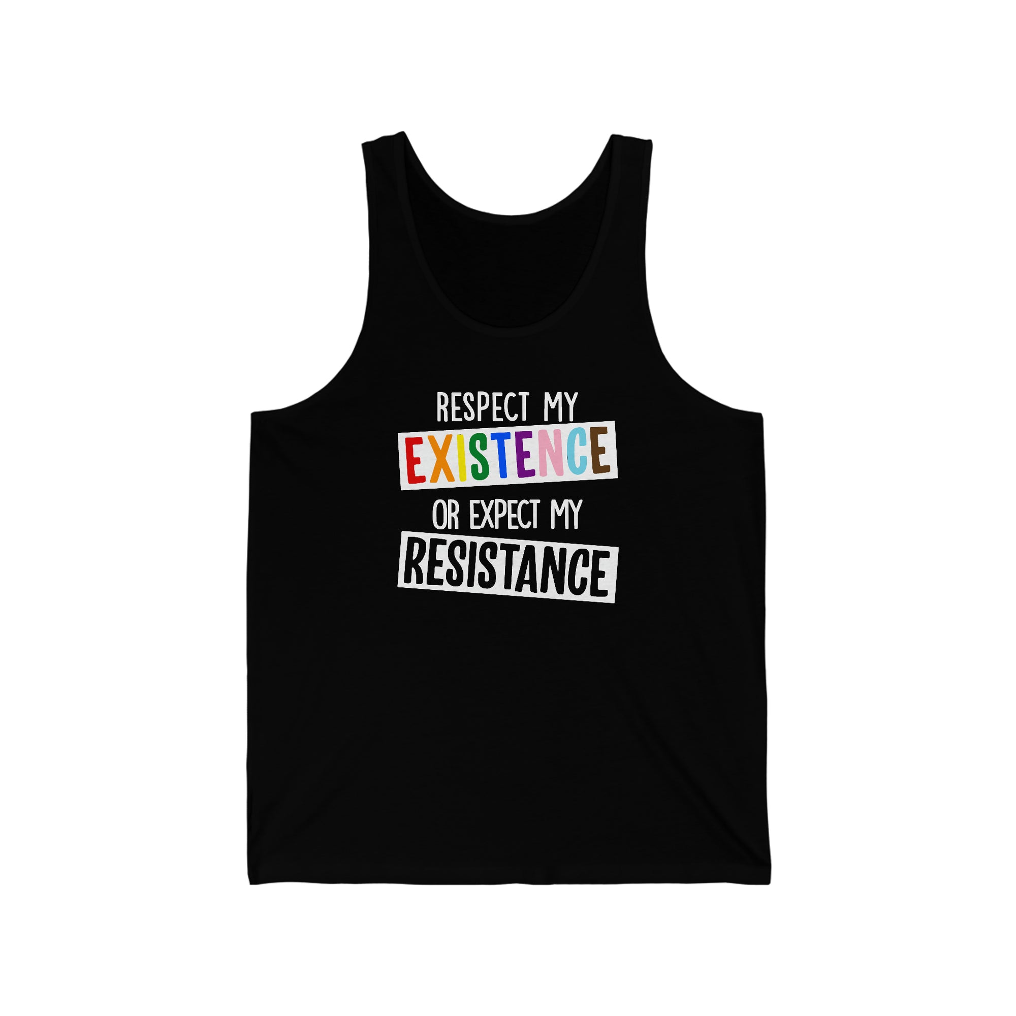 Respect My Existence Tank - Tank - Twisted Jezebel
