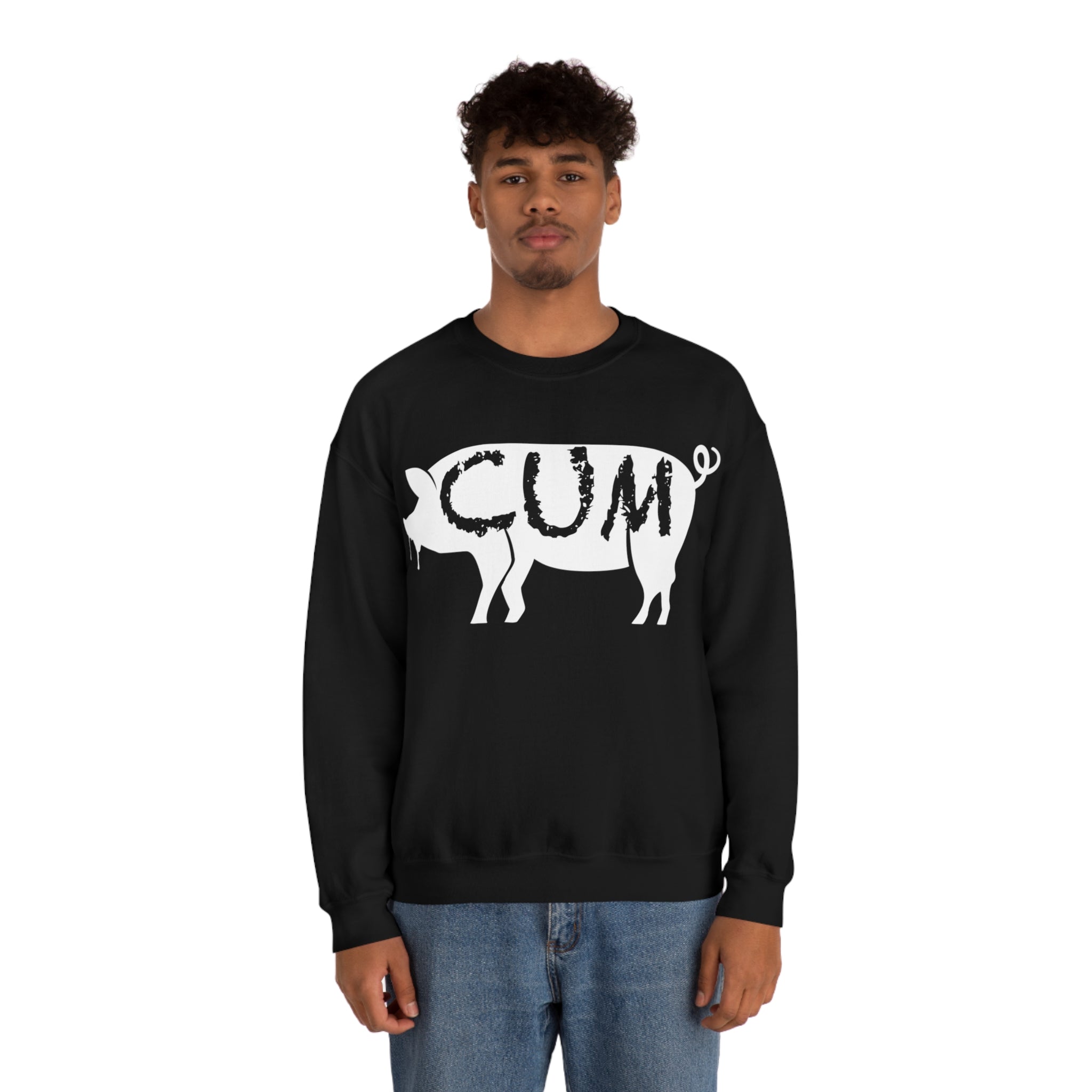 Cum Pig Pullover - Sweatshirt - Twisted Jezebel