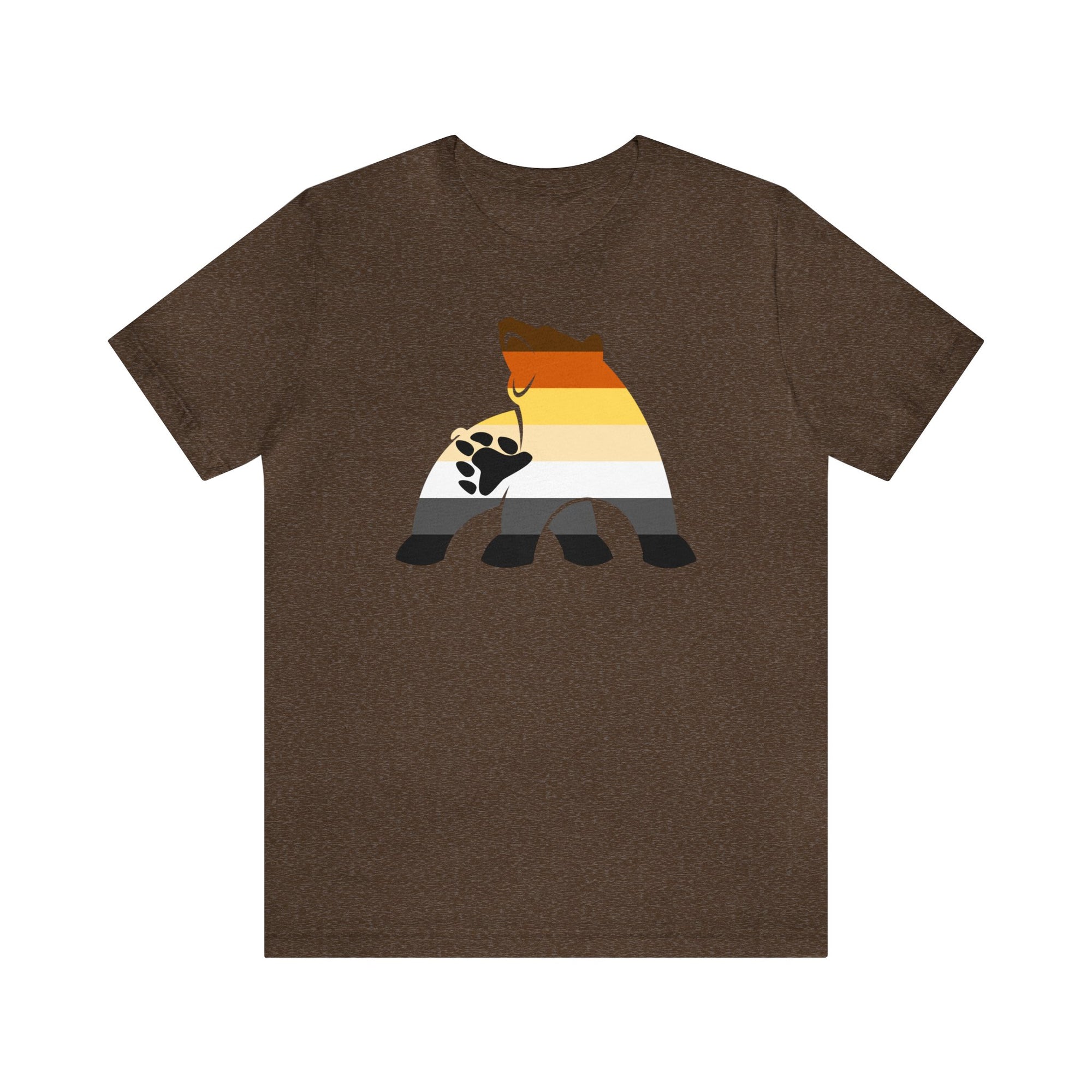 Bear Brotherhood Flag Silhouette Tee - Tee - Twisted Jezebel