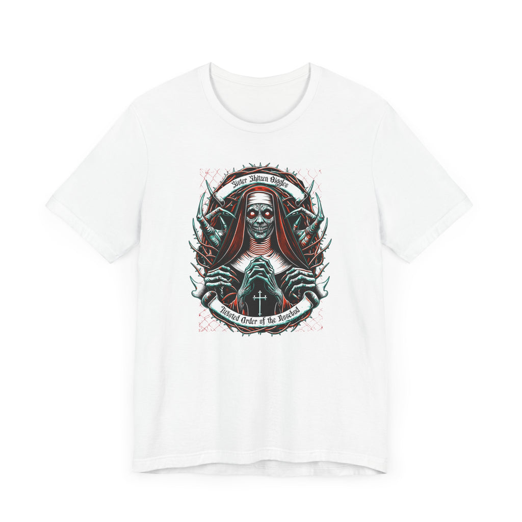Sister Shitzen Giggles from the Twisted Order of the Rosebud Tee