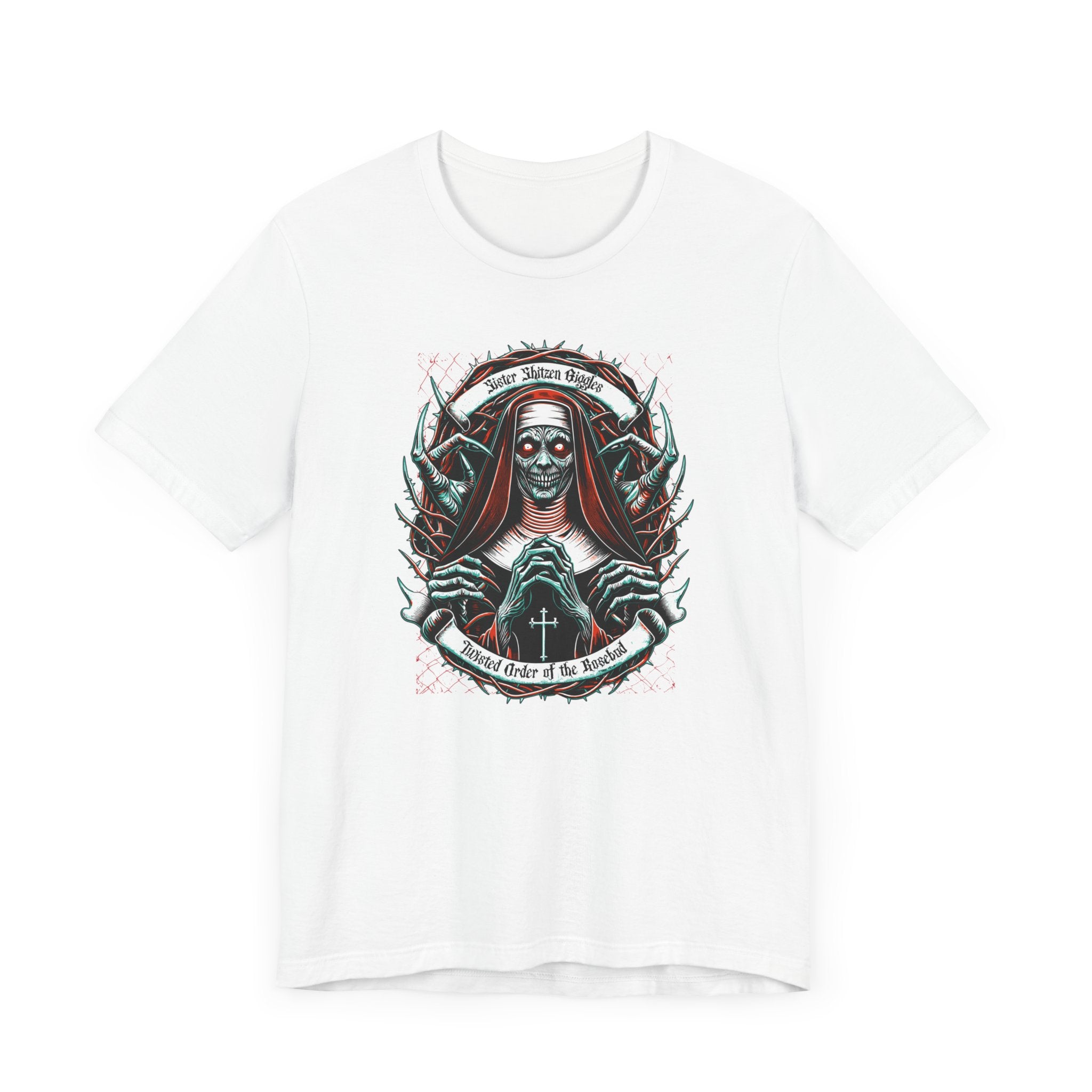 Sister Shitzen Giggles from the Twisted Order of the Rosebud Tee