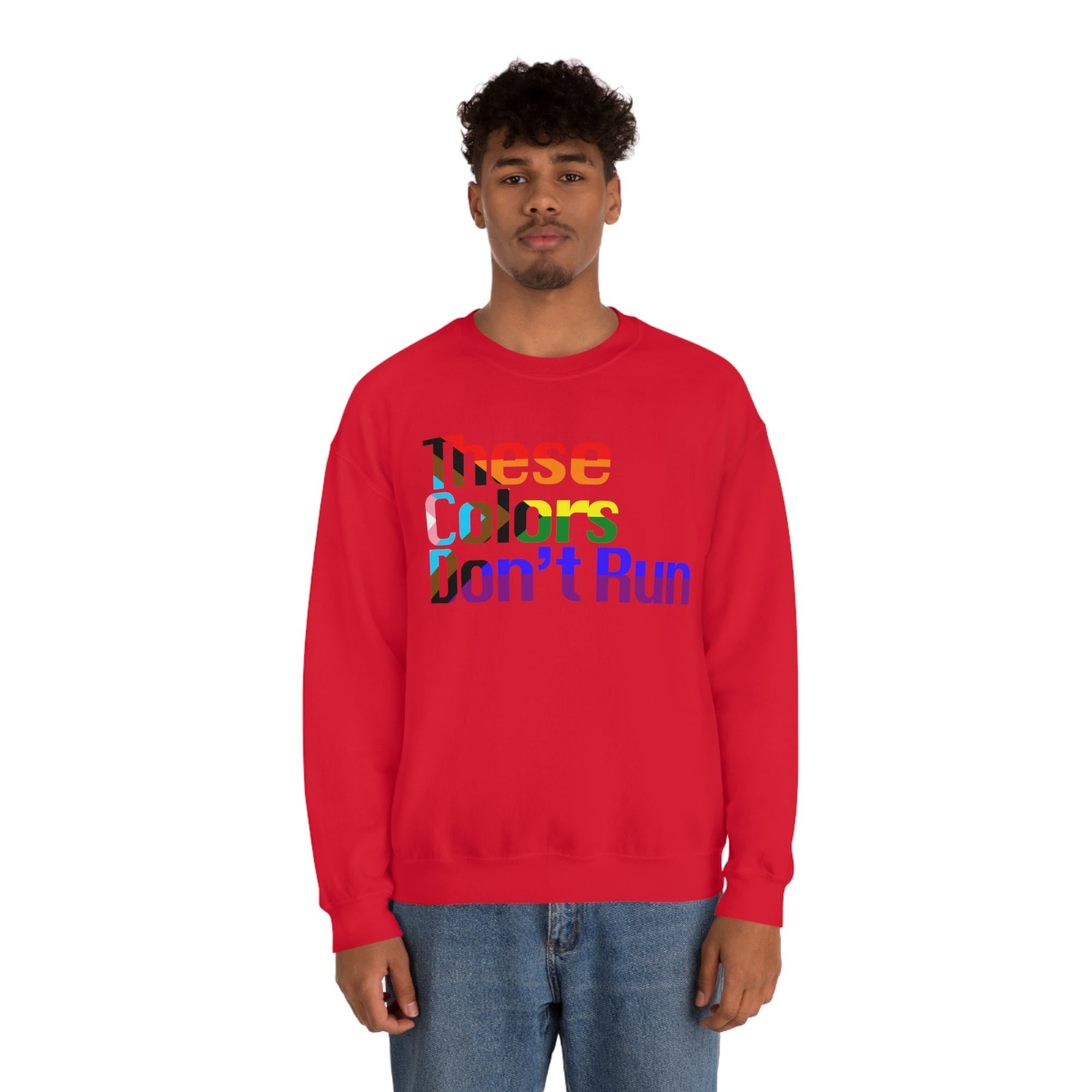These Colors Don't Run Pullover - Sweatshirt - Twisted Jezebel