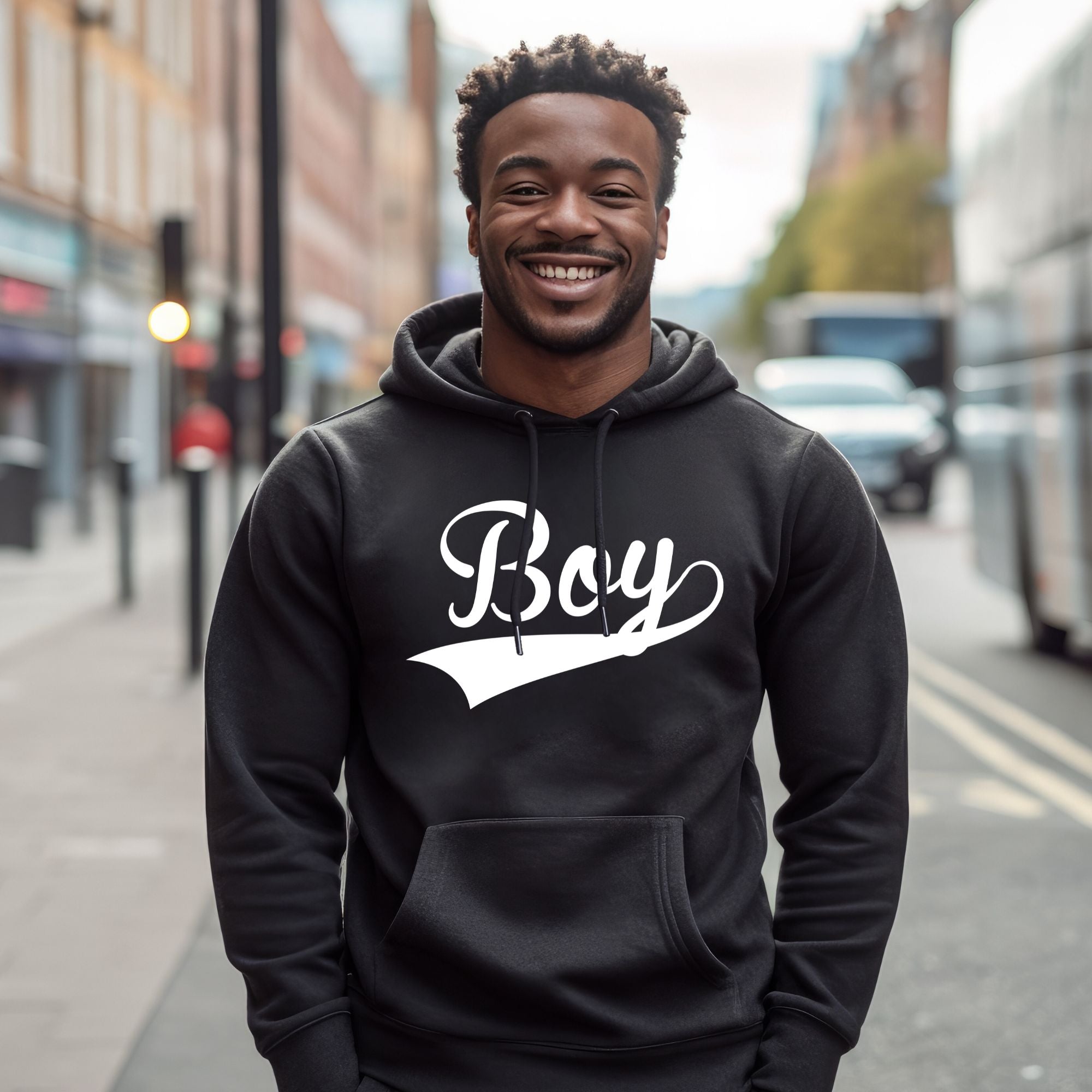 Boy Three-Panel Fleece Hoodie - Hoodie - Twisted Jezebel