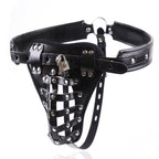 Synth Leather Chastity Harness