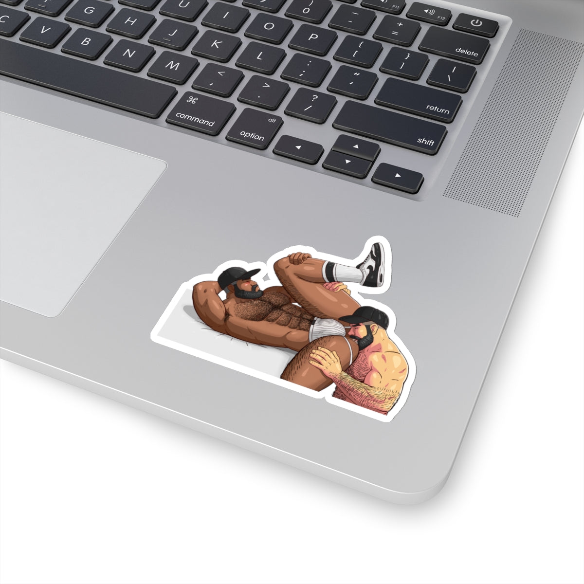 Men Rimming Kiss-Cut Stickers: Biracial I Edition