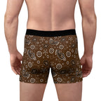 Men's Boxer Briefs Hanky Code: Brown