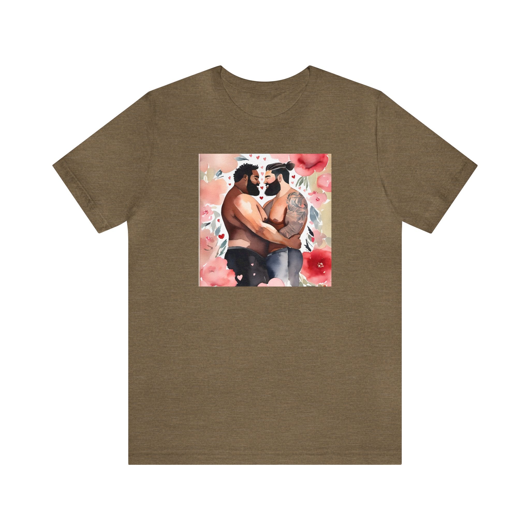 Gay Valentines: "Blossoming Love" Tee - T-Shirt - Twisted Jezebel