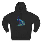 Proud as a Peacock Three-Panel Fleece Hoodie - Hoodie - Twisted Jezebel