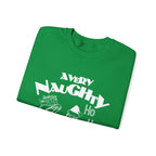 A Very Naughty Ho, Santa Muscle Bear Gildan Pullover