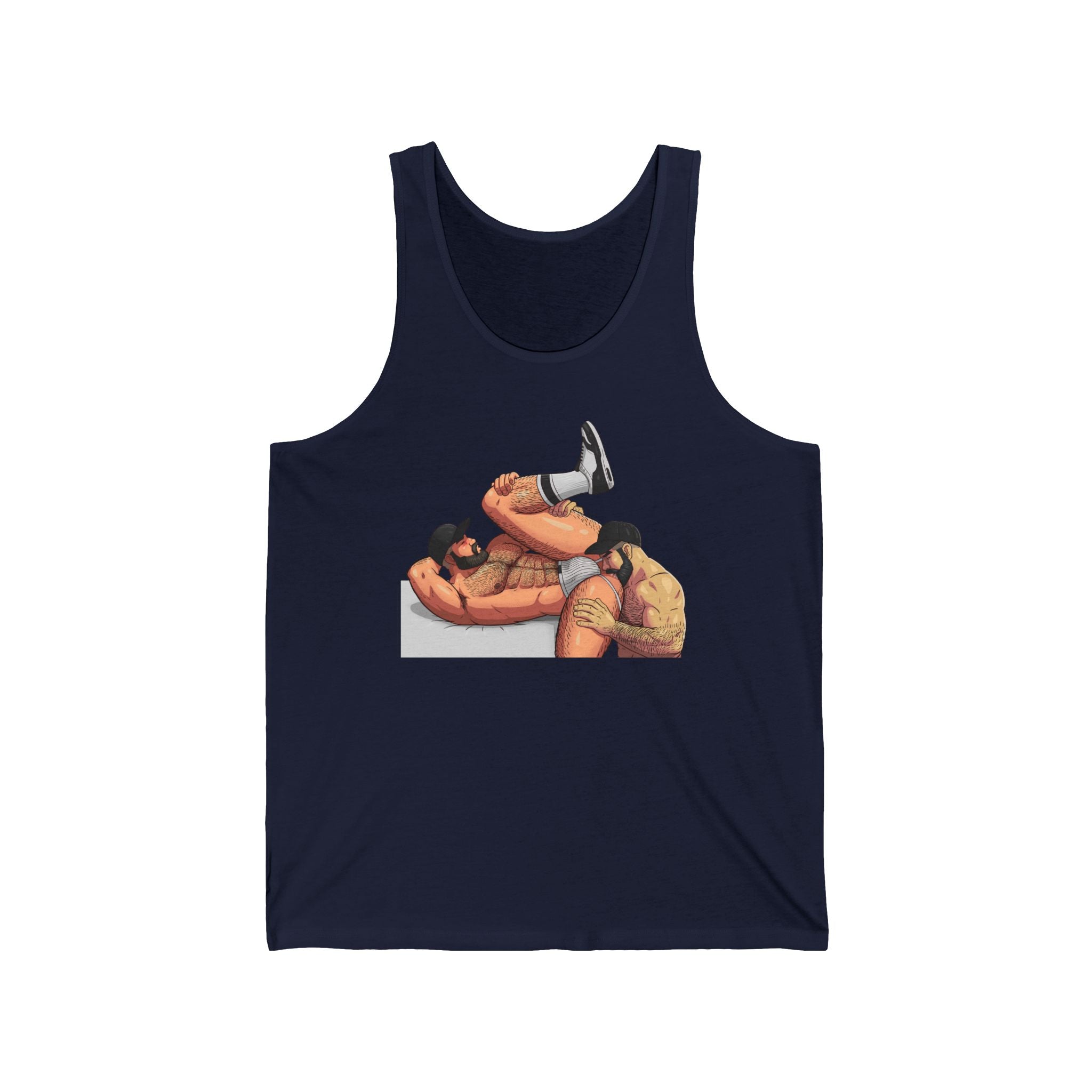 Men Rimming Tank: Color Edition