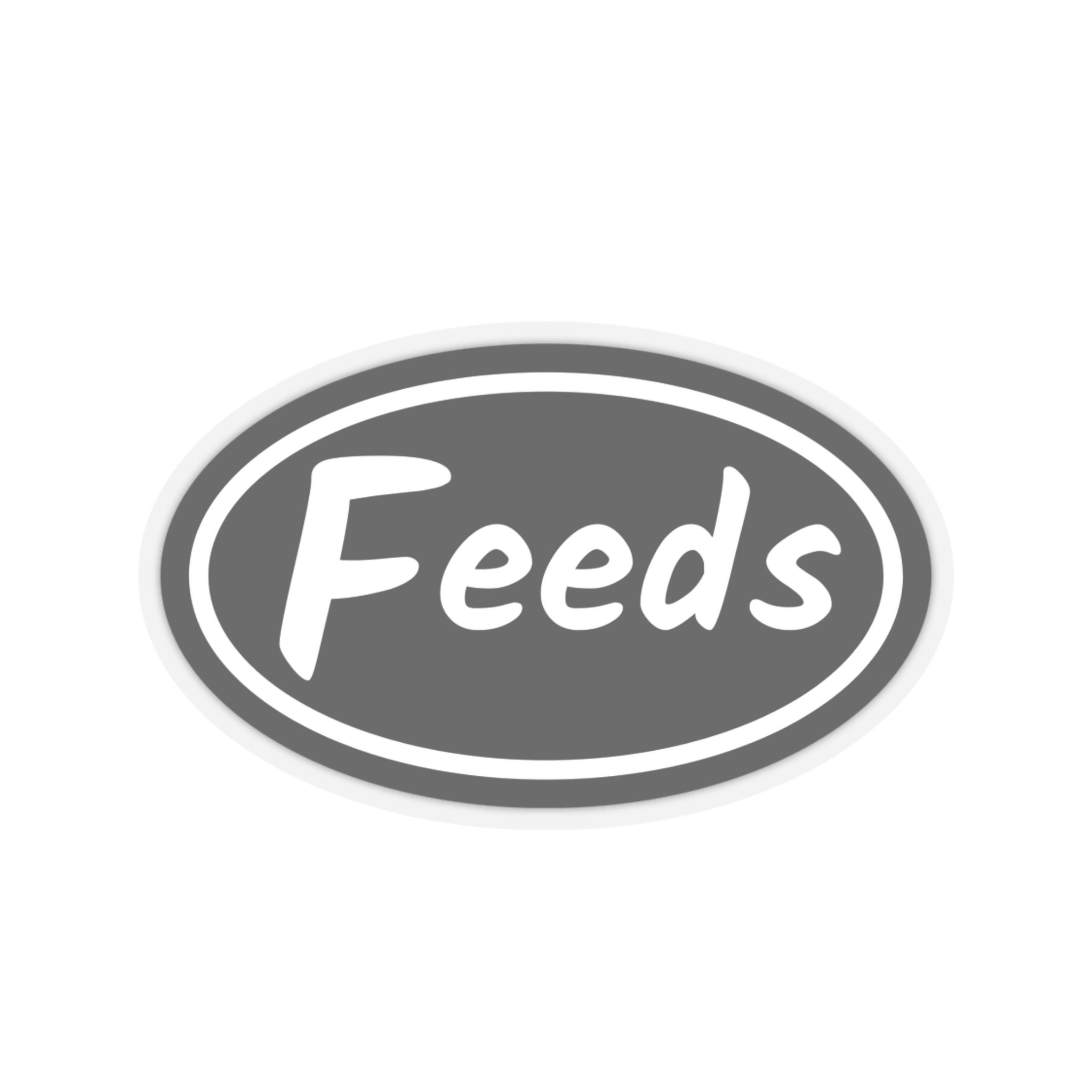 Feed Kiss-Cut Stickers - Kiss-Cut Stickers - Twisted Jezebel