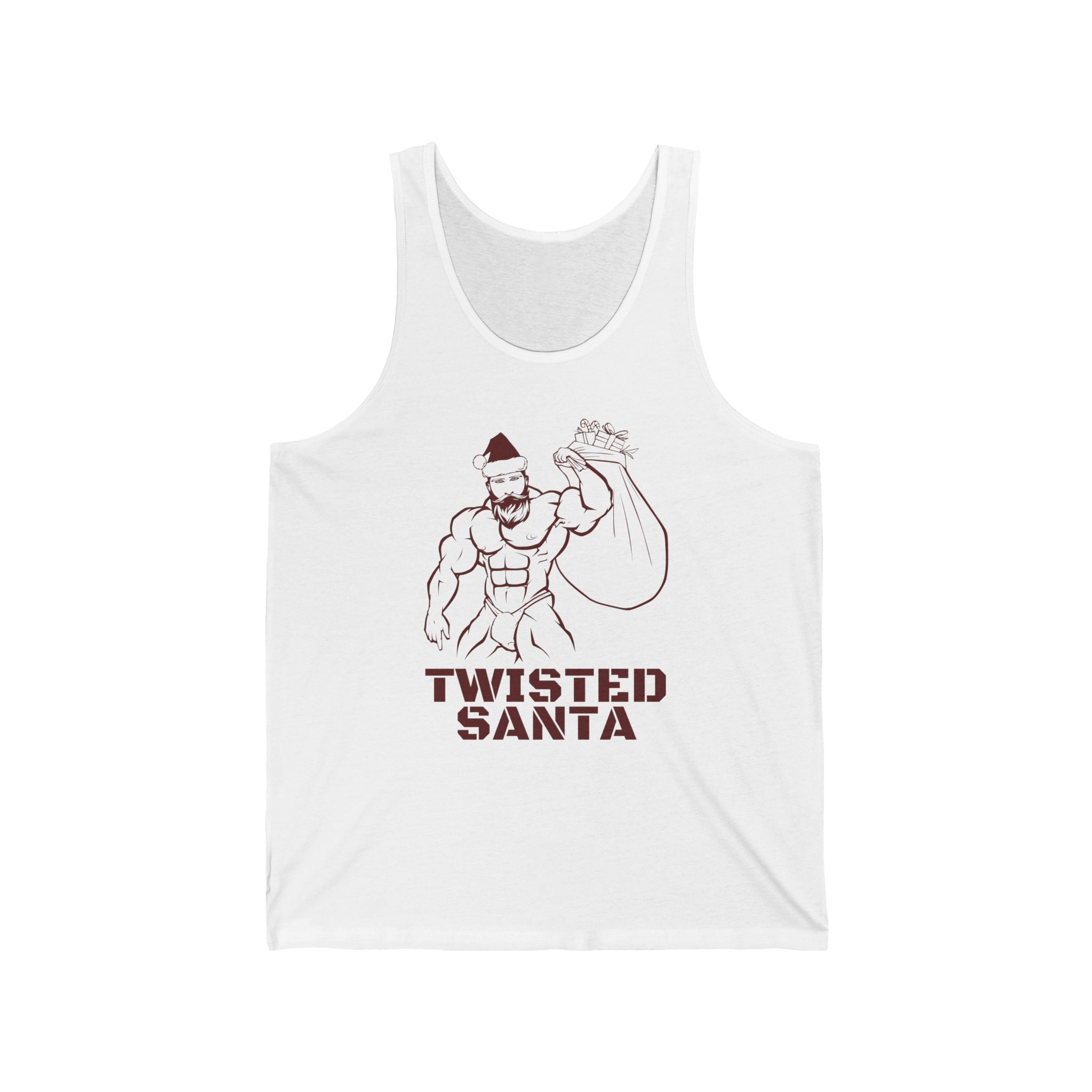 Twisted Santa Muscle-Bear Tank