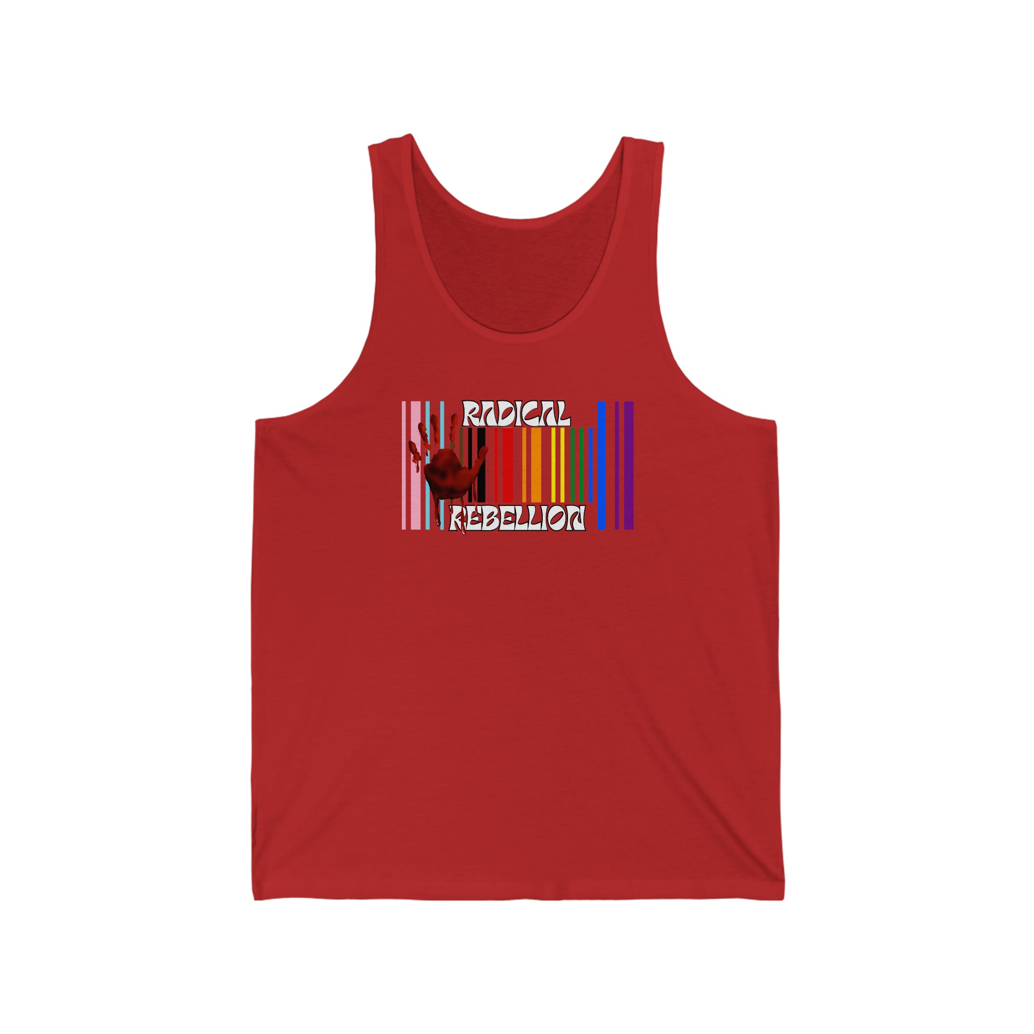 Radical Rainbow Rebellion, Blood On Your Hands Limited Edition Tank - Tank - Twisted Jezebel