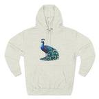 Proud as a Peacock Three-Panel Fleece Hoodie - Hoodie - Twisted Jezebel