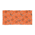 Hanky Code: Orange, Rimming Mat Towel