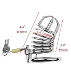 FreeFall Stainless Steel Chastity Cages - Chastity Cages - Twisted Jezebel
