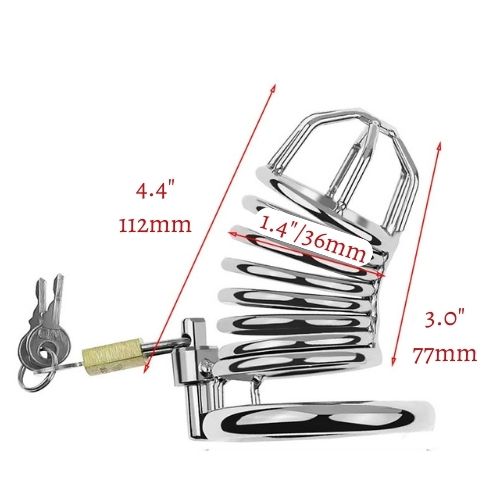 FreeFall Stainless Steel Chastity Cages - Chastity Cages - Twisted Jezebel