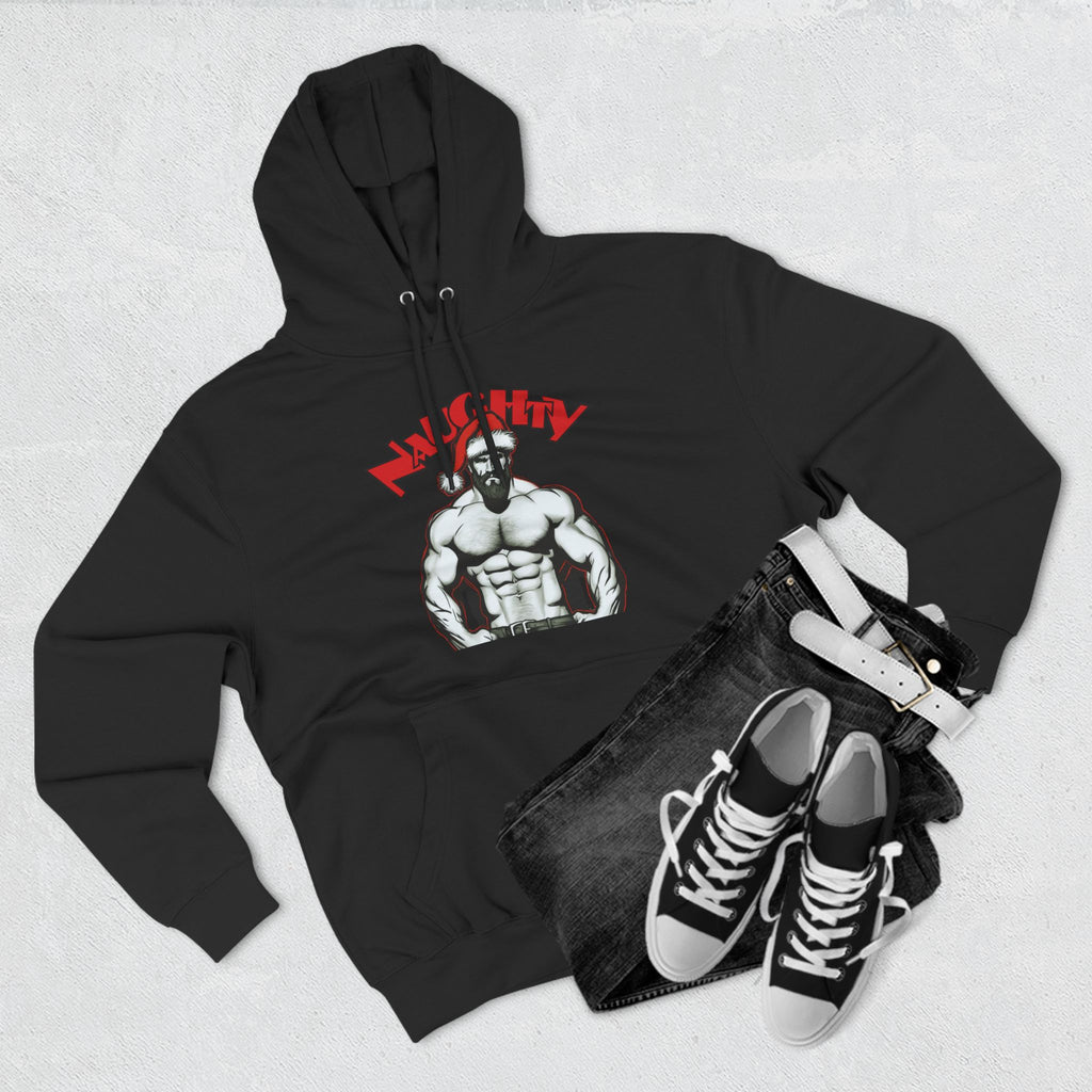 Naughty Daddy Three-Panel Fleece Hoodie