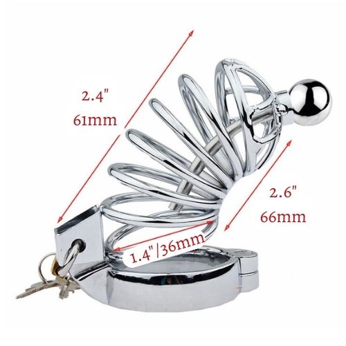 FreeFall Stainless Steel Chastity Cages - Chastity Cages - Twisted Jezebel