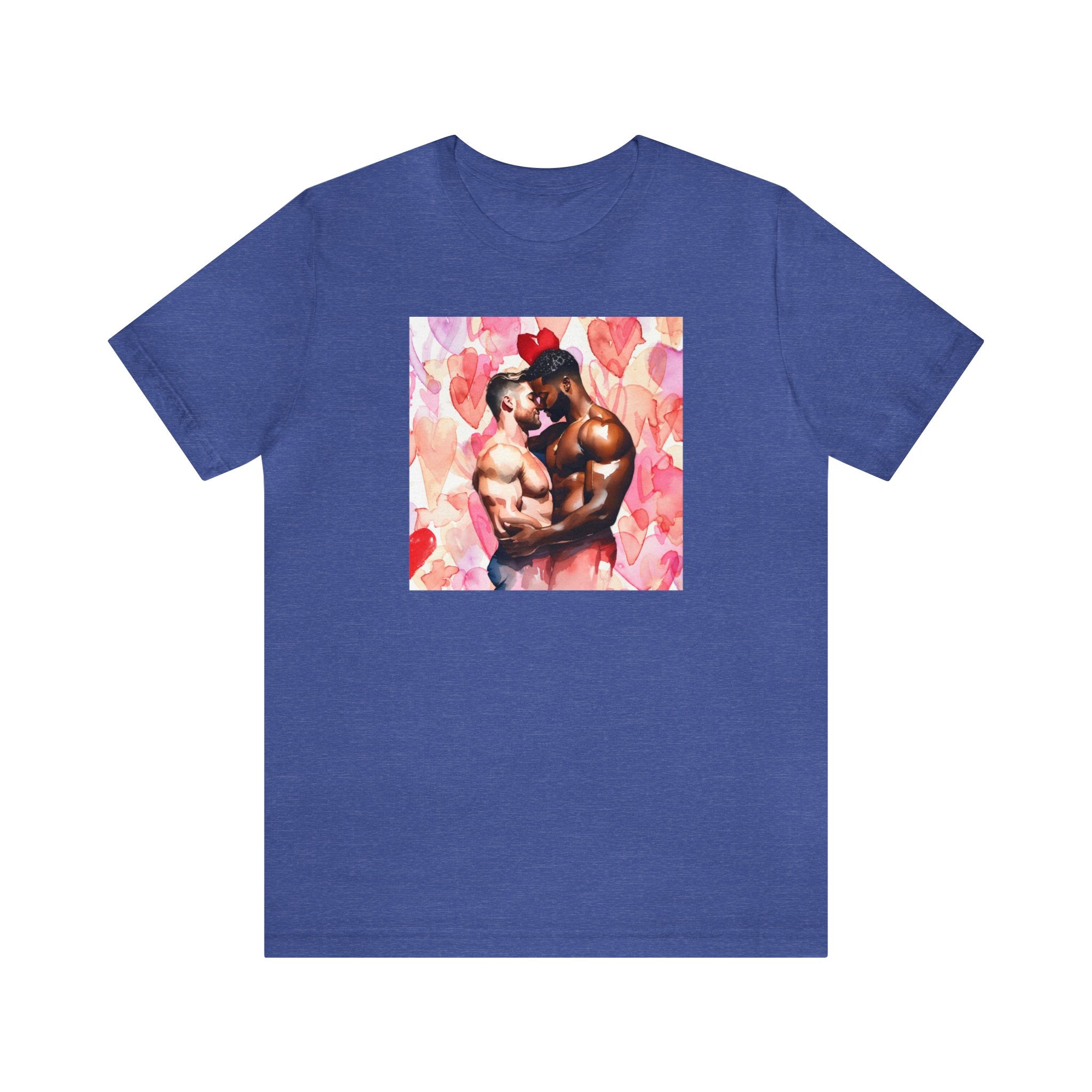 Gay Valentines: "United Hearts" Tee - T-Shirt - Twisted Jezebel