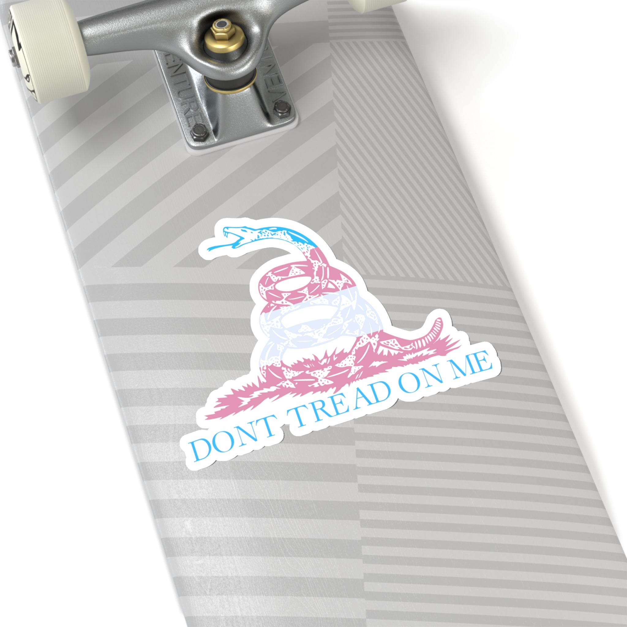 Dont Treat On Me Trans Edition Kiss-Cut Stickers - Kiss-Cut Stickers - Twisted Jezebel