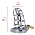 FreeFall Stainless Steel Chastity Cages - Chastity Cages - Twisted Jezebel