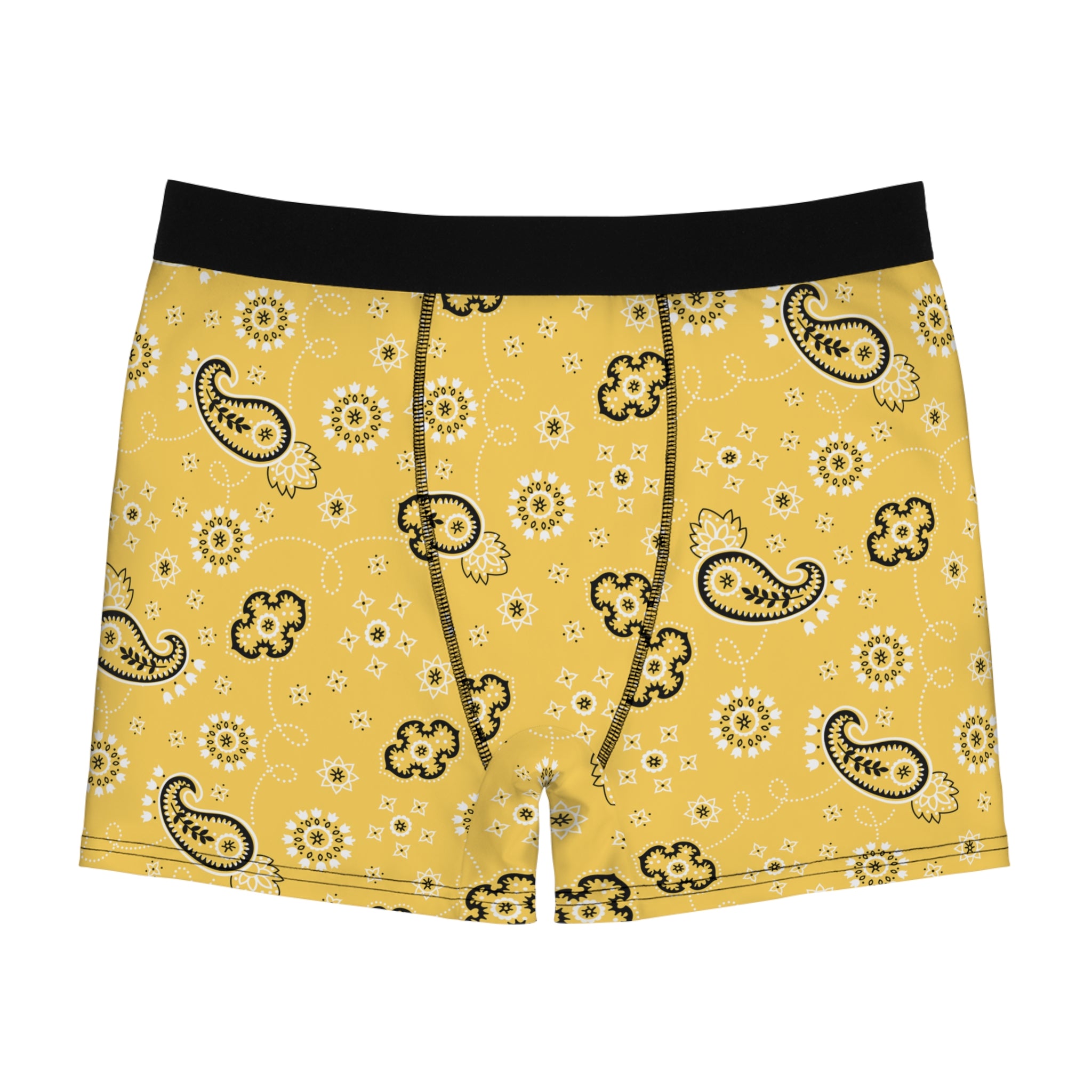Men's Boxer Briefs Hanky Code: Yellow