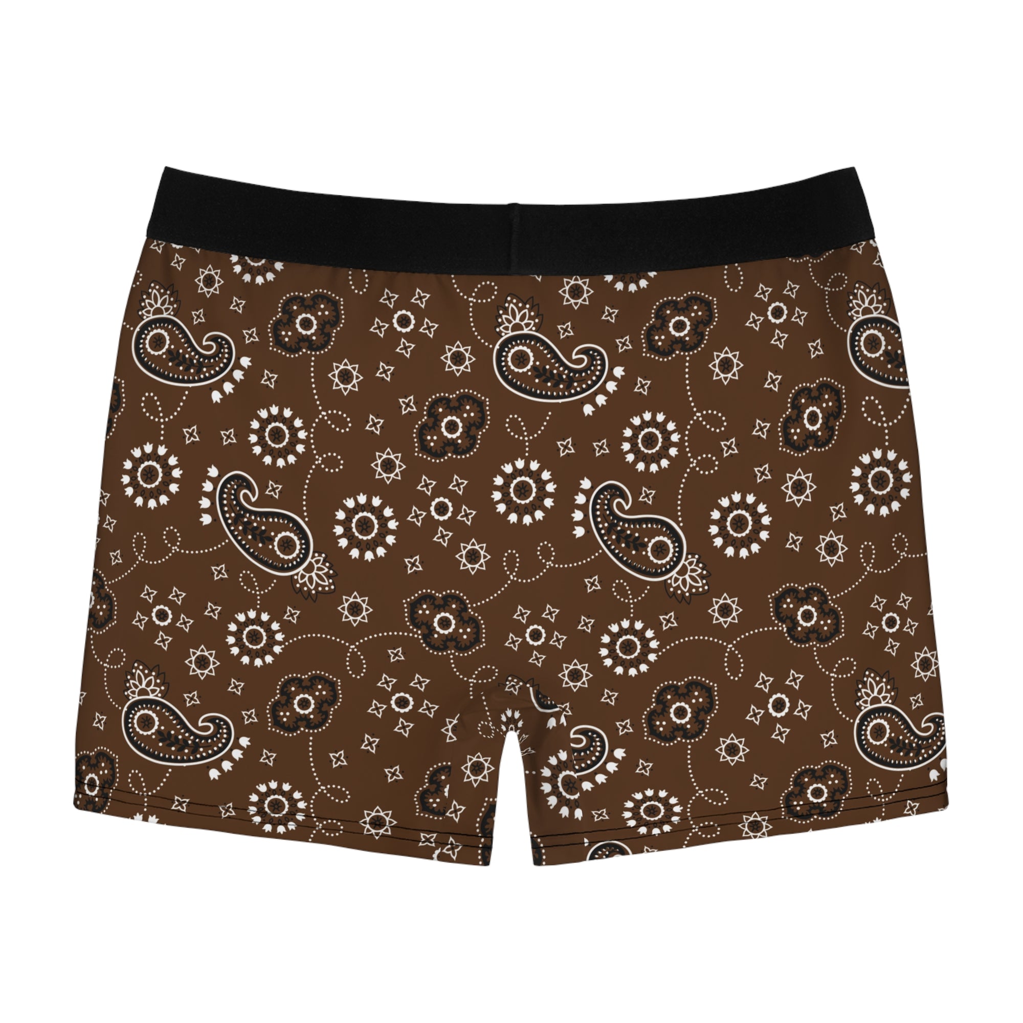 Men's Boxer Briefs Hanky Code: Brown