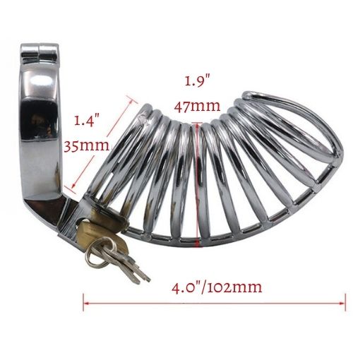 FreeFall Stainless Steel Chastity Cages - Chastity Cages - Twisted Jezebel