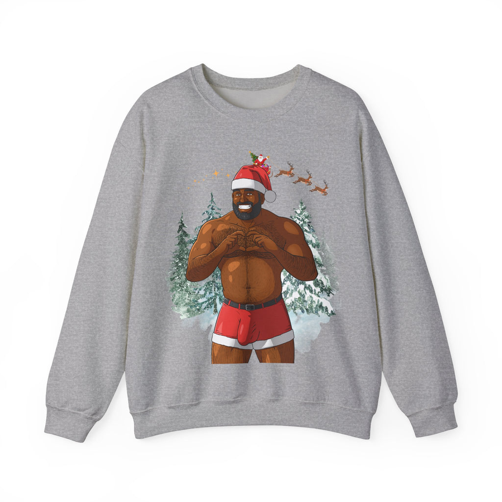 Big Nick (ahem, Dick) Energy Gildan Pullover, Black Edition