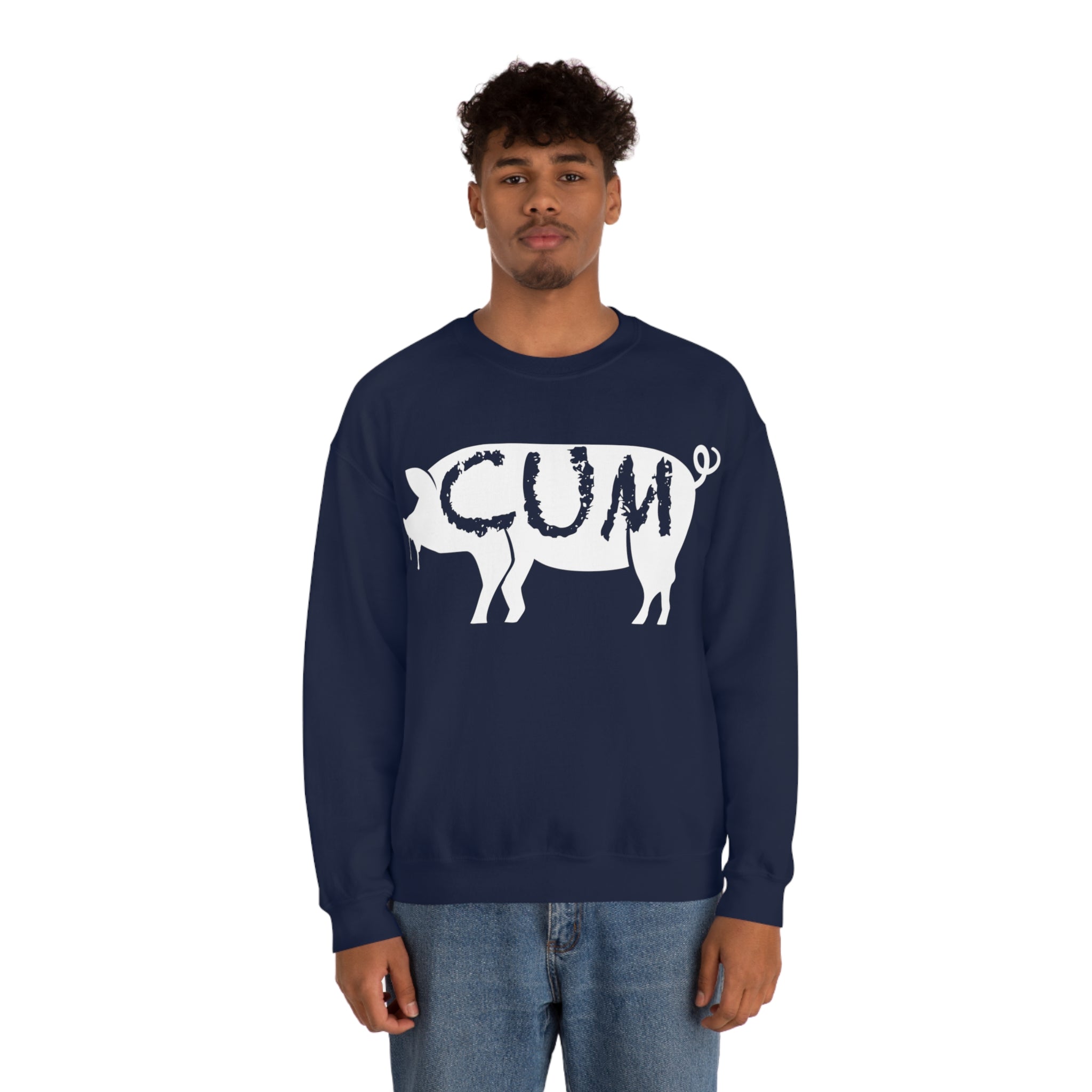 Cum Pig Pullover - Sweatshirt - Twisted Jezebel