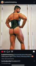 SteamSissy Synth Leather Corset