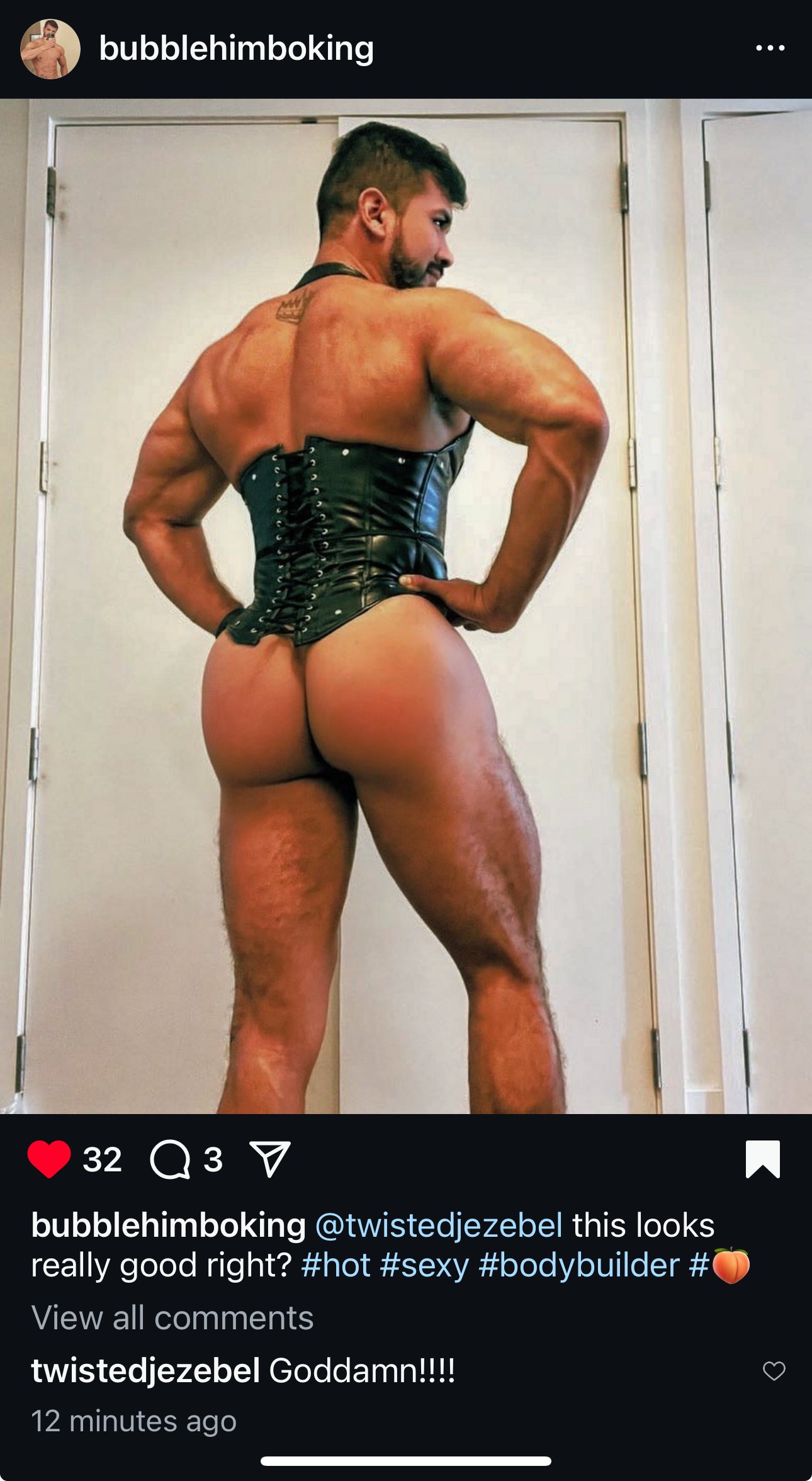 SteamSissy Synth Leather Corset