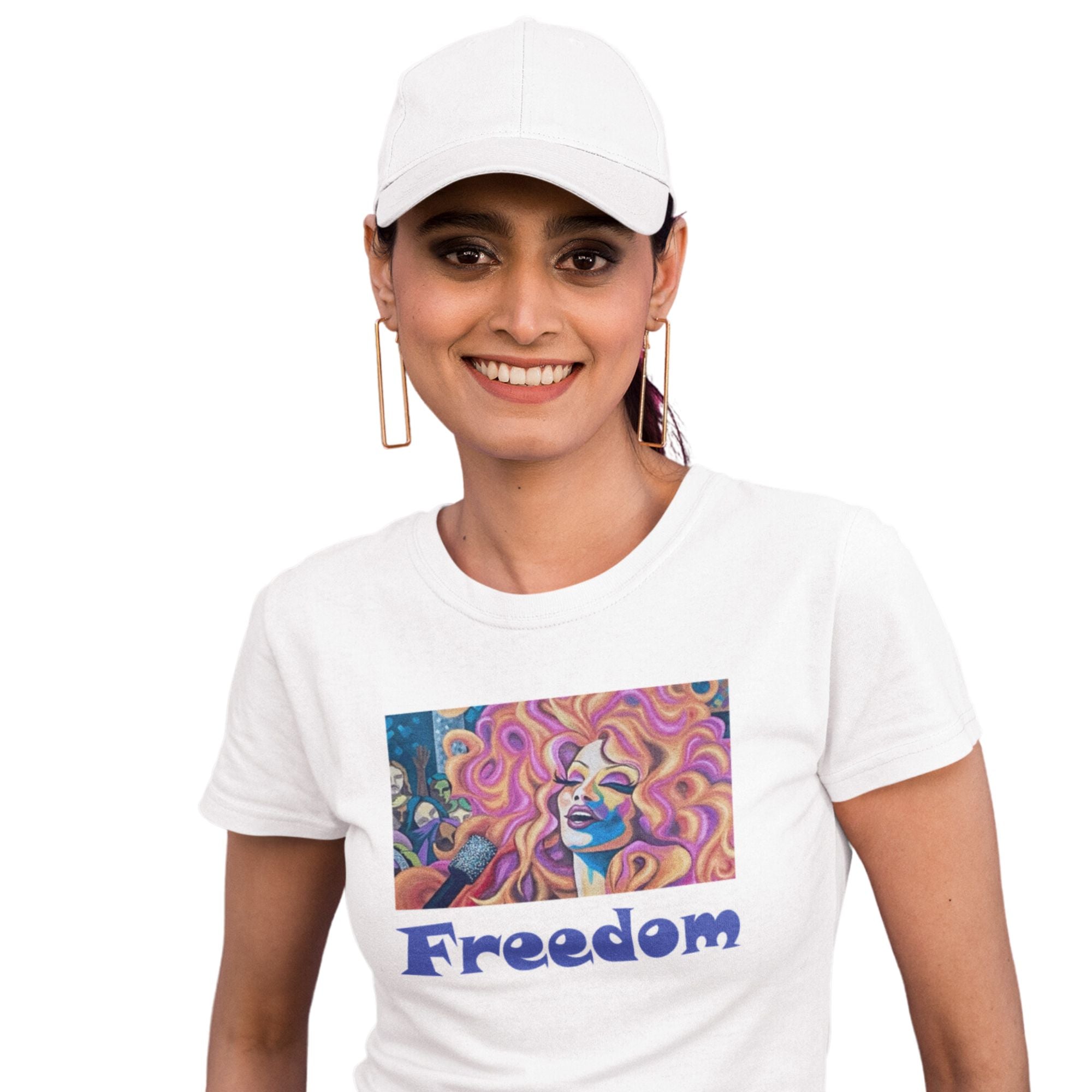 Freedom by India Brooks, Softstyle Tee - Tee - Twisted Jezebel