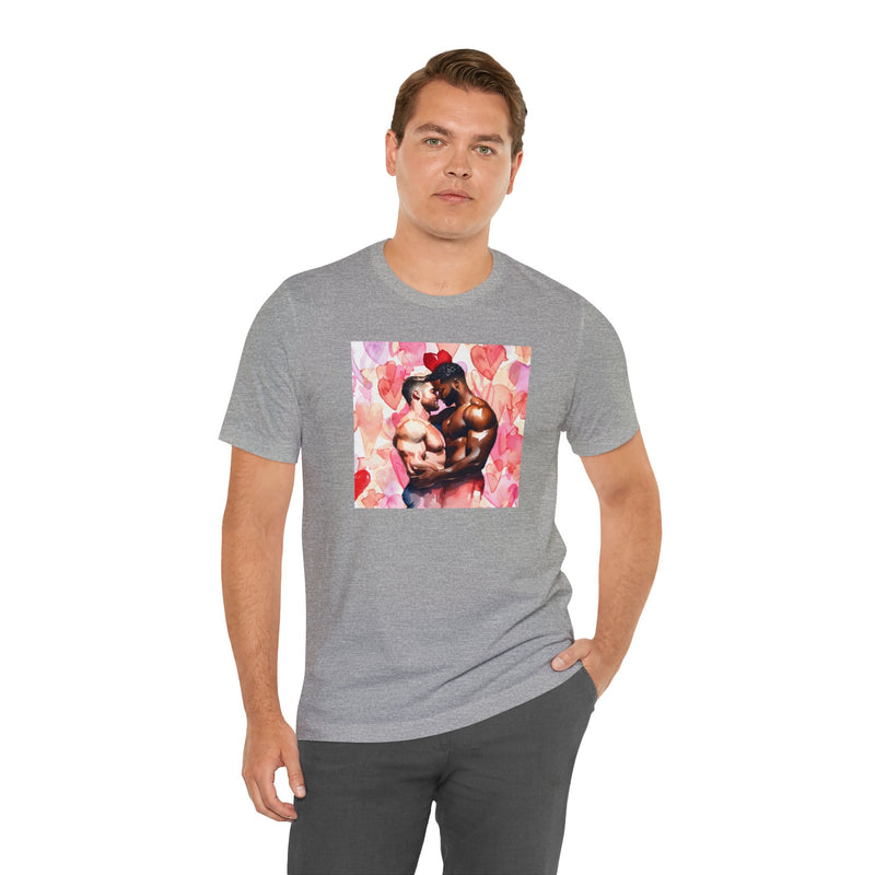 Gay Valentines: "United Hearts" Tee - T-Shirt - Twisted Jezebel