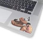 Men Rimming Kiss-Cut Stickers: Biracial I Edition