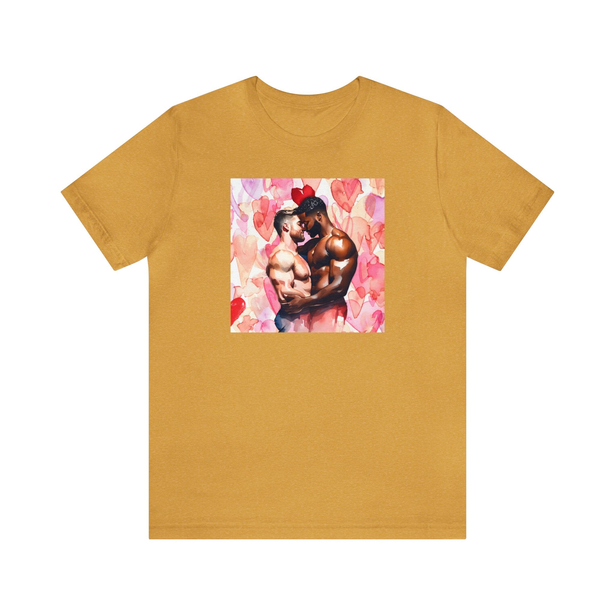 Gay Valentines: "United Hearts" Tee - T-Shirt - Twisted Jezebel