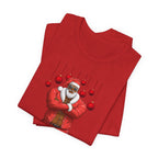 Santa Daddy, Jingle Balls Tee, White Edition